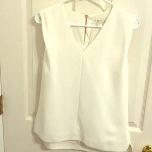Ted Baker cream blouse